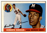 1955 Topps Baseball #182 Humberto Robinson Braves EX 501435