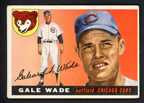 1955 Topps Baseball #196 Gale Wade Cubs EX 501467