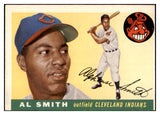 1955 Topps Baseball #197 Al Smith Indians EX 501471