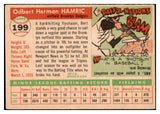 1955 Topps Baseball #199 Bert Hamric Dodgers EX 501480