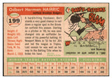 1955 Topps Baseball #199 Bert Hamric Dodgers EX 501481