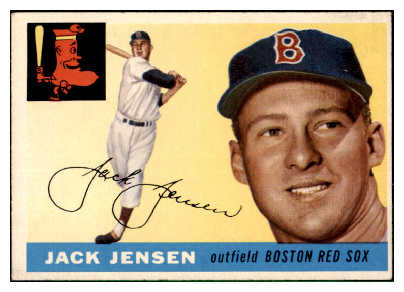 1955 Topps Baseball #200 Jackie Jensen Red Sox EX-MT 501484