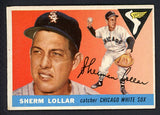 1955 Topps Baseball #201 Sherm Lollar White Sox EX 501486