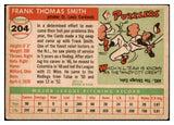 1955 Topps Baseball #204 Frank Smith Cardinals VG-EX 501497