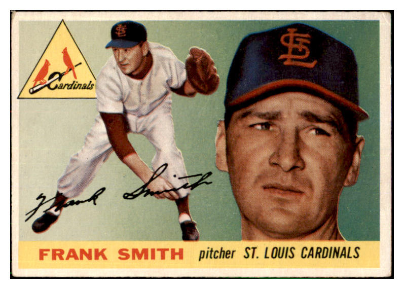 1955 Topps Baseball #204 Frank Smith Cardinals VG-EX 501498