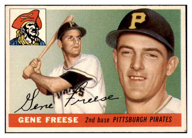 1955 Topps Baseball #205 Gene Freese Pirates EX-MT 501501