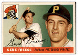 1955 Topps Baseball #205 Gene Freese Pirates VG-EX 501506