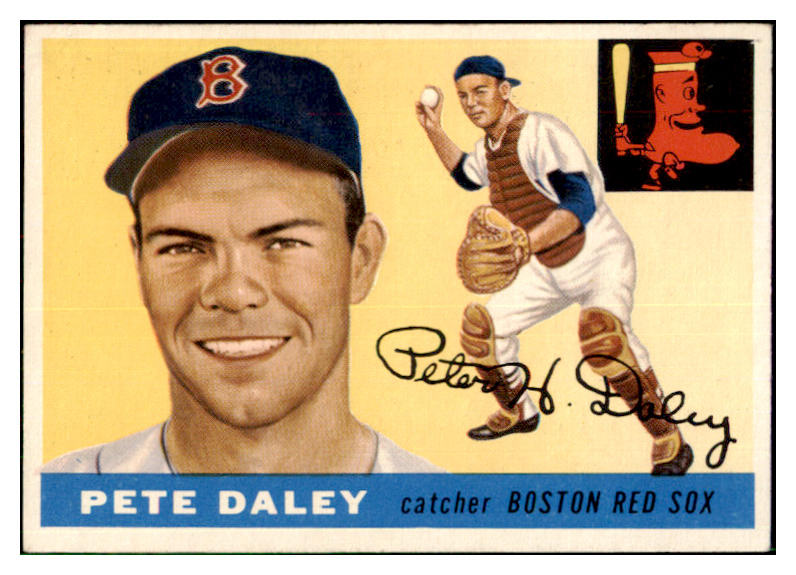 1955 Topps Baseball #206 Pete Daley Red Sox EX-MT 501507