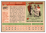 1955 Topps Baseball #207 Billy Consolo Red Sox EX 501512