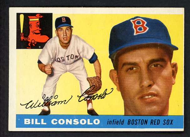 1955 Topps Baseball #207 Billy Consolo Red Sox EX 501513