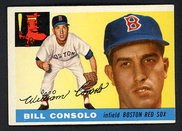 1955 Topps Baseball #207 Billy Consolo Red Sox EX-MT 501517