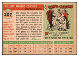 1955 Topps Baseball #207 Billy Consolo Red Sox EX-MT 501517