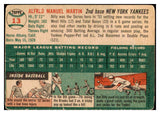 1954 Topps Baseball #013 Billy Martin Yankees VG 501532