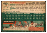 1954 Topps Baseball #017 Phil Rizzuto Yankees GD-VG 501533