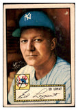 1952 Topps Baseball #057 Eddie Lopat Yankees Good Red 501548