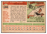 1955 Topps Baseball #166 Hank Bauer Yankees VG 501552