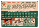 1954 Topps Baseball #037 Whitey Ford Yankees VG 501555