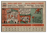 1956 Topps Baseball #260 Pee Wee Reese Dodgers VG-EX/EX 501566