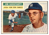 1956 Topps Baseball #321 Jim Konstanty Yankees EX-MT 501590