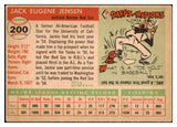 1955 Topps Baseball #200 Jackie Jensen Red Sox EX 501597