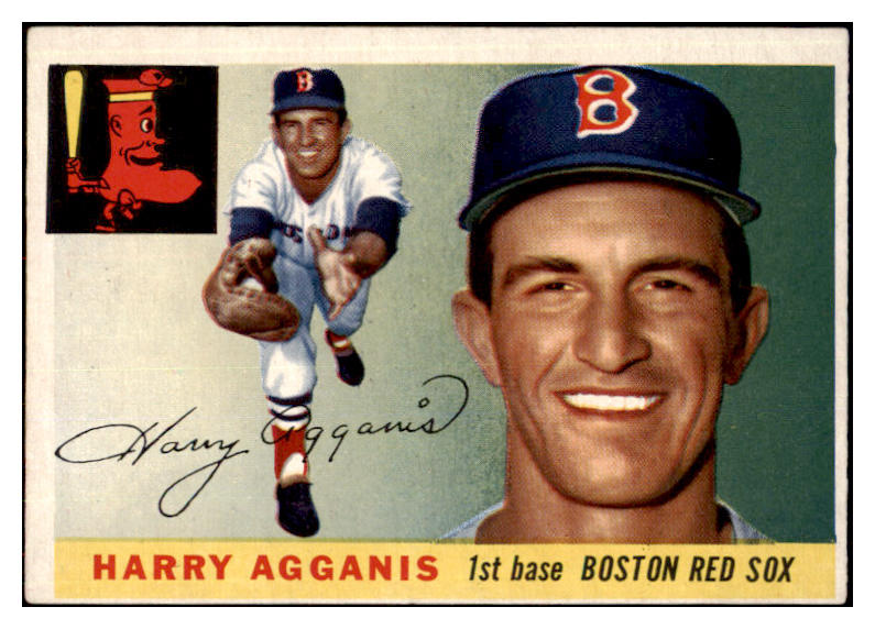 1955 Topps Baseball #152 Harry Agganis Red Sox EX 501600