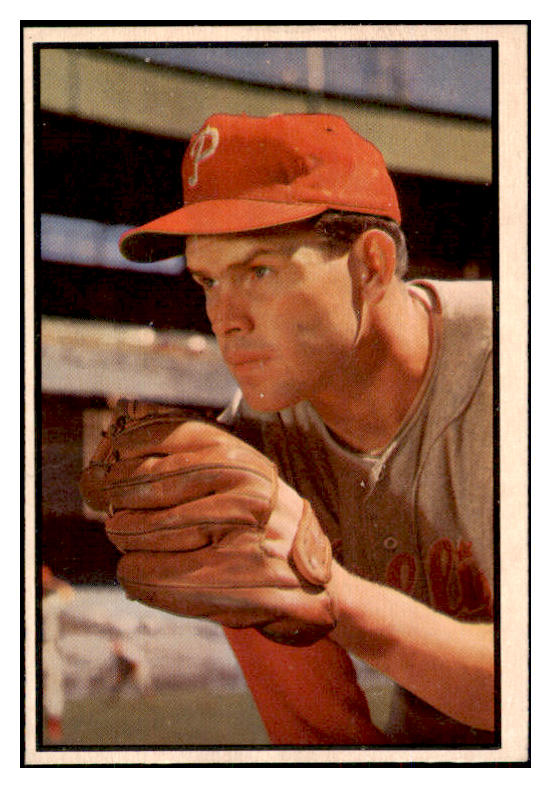 1953 Bowman Color Baseball #065 Robin Roberts Phillies VG-EX 501630