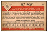 1953 Bowman Color Baseball #072 Ted Gray Tigers NR-MT 501646