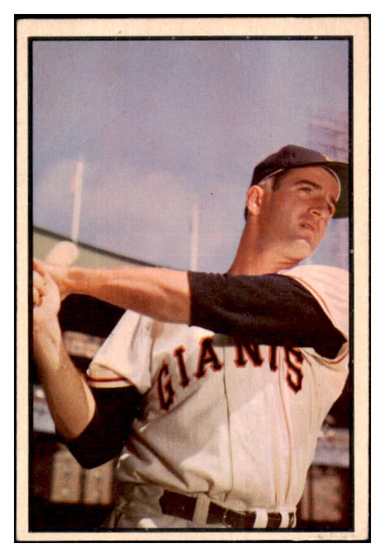 1953 Bowman Color Baseball #074 Don Mueller Giants NR-MT 501647