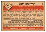 1953 Bowman Color Baseball #074 Don Mueller Giants NR-MT 501647