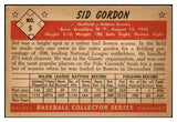 1953 Bowman Color Baseball #005 Sid Gordon Braves VG-EX 501651