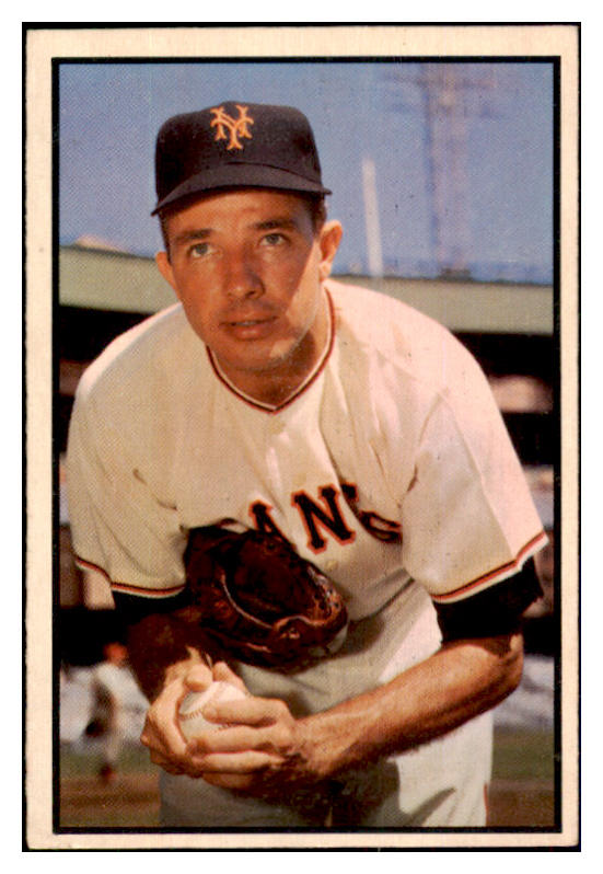 1953 Bowman Color Baseball #076 Jim Hearn Giants VG-EX 501652