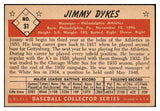 1953 Bowman Color Baseball #031 Jimmy Dykes A's EX 501656