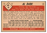 1953 Bowman Color Baseball #019 Al Dark Giants EX 501666