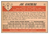 1953 Bowman Color Baseball #006 Joe Ginsberg Tigers EX 501668