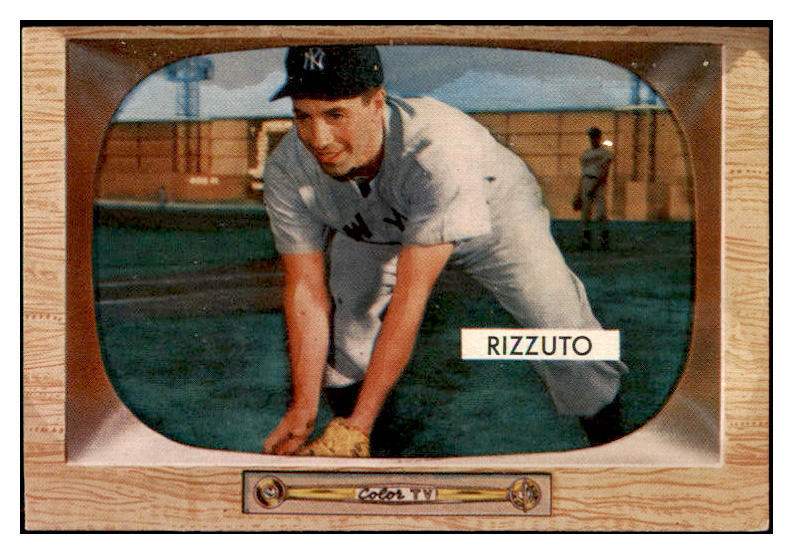 1955 Bowman Baseball #010 Phil Rizzuto Yankees Good 501676