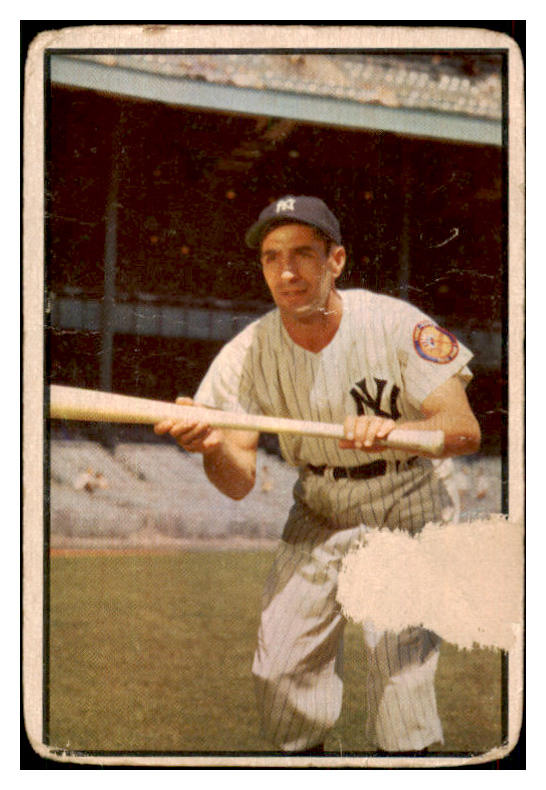 1953 Bowman Color Baseball #009 Phil Rizzuto Yankees Poor 501678