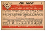 1953 Bowman Color Baseball #150 Carl Scheib A's EX-MT 501695