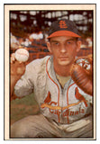 1953 Bowman Color Baseball #053 Del Rice Cardinals EX-MT 501702