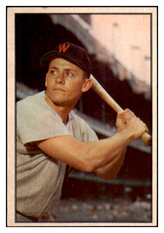 1953 Bowman Color Baseball #034 Gil Coan Senators EX-MT 501707