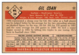 1953 Bowman Color Baseball #034 Gil Coan Senators EX-MT 501707