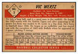 1953 Bowman Color Baseball #002 Vic Wertz Browns EX-MT 501709