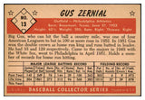 1953 Bowman Color Baseball #013 Gus Zernial A's EX-MT 501711