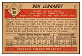 1953 Bowman Color Baseball #020 Don Lenhardt Browns EX-MT 501713