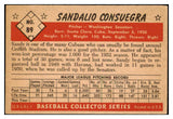 1953 Bowman Color Baseball #089 Sandy Consuegra Senators EX-MT 501724