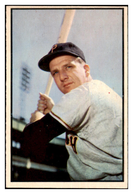 1953 Bowman Color Baseball #080 Ralph Kiner Pirates EX-MT 501735