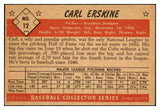 1953 Bowman Color Baseball #012 Carl Erskine Dodgers EX-MT 501738