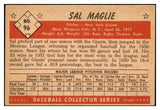 1953 Bowman Color Baseball #096 Sal Maglie Giants EX-MT 501739