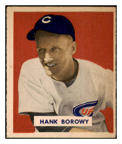 1949 Bowman Baseball #134 Hank Borowy Phillies VG 501747