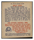 1949 Bowman Baseball #073 Billy Cox Dodgers EX 501749