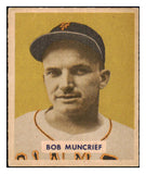 1949 Bowman Baseball #221 Bob Muncrief Pirates EX 501777